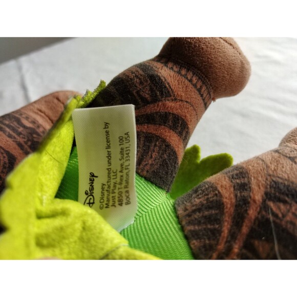 Disney Moana Maui ~9" Plush Just Play Stuffed Toy Doll With Hook Polynesian - Picture 11 of 13